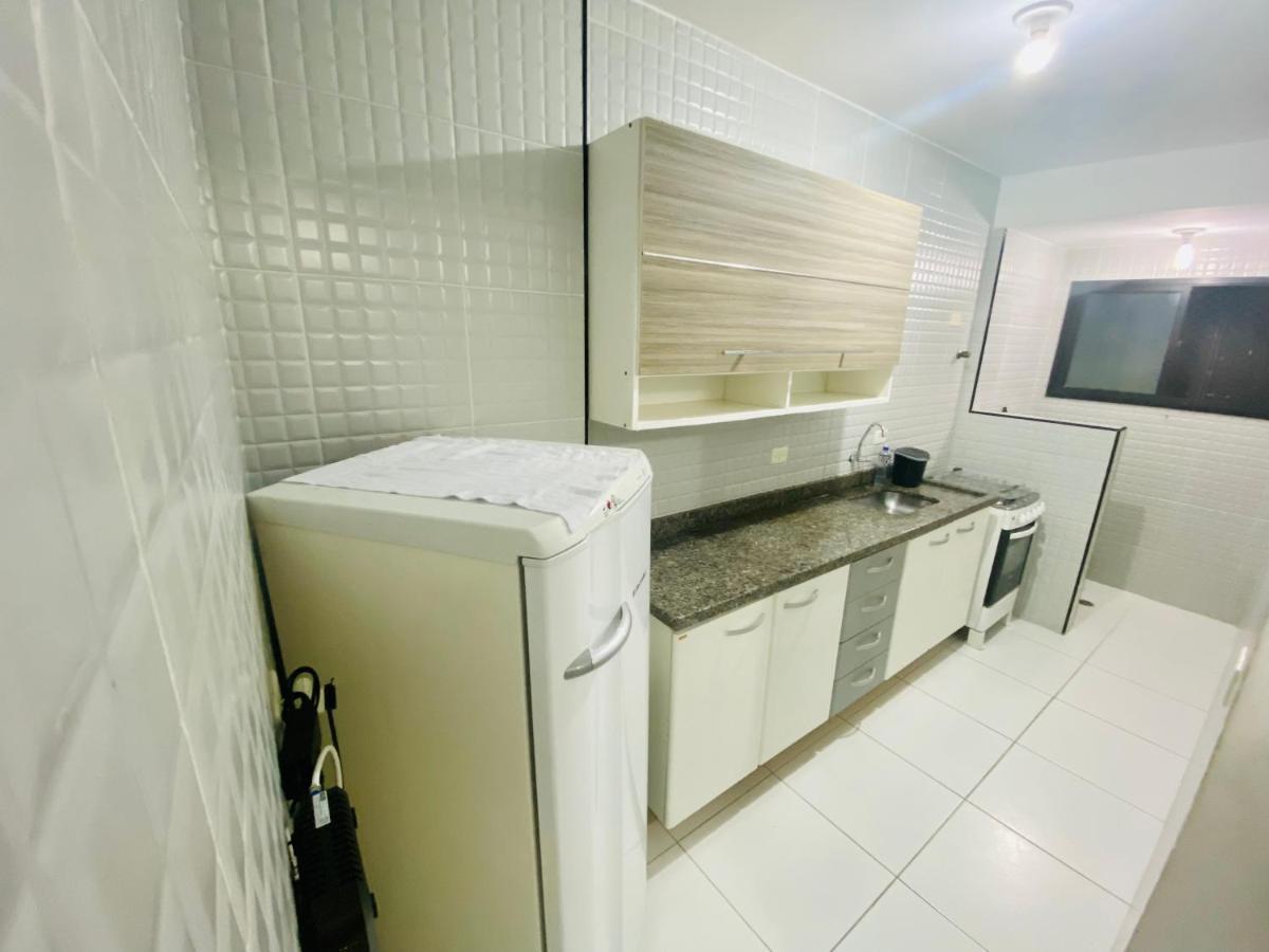 Lindo Flat Na Praia Da Ocian - Praia Grande エクステリア 写真